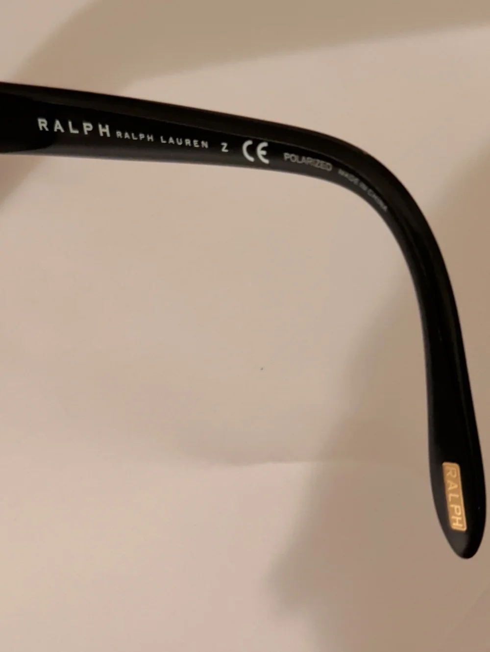 Ralph Lauren Polarized Black Framed Sunglasses